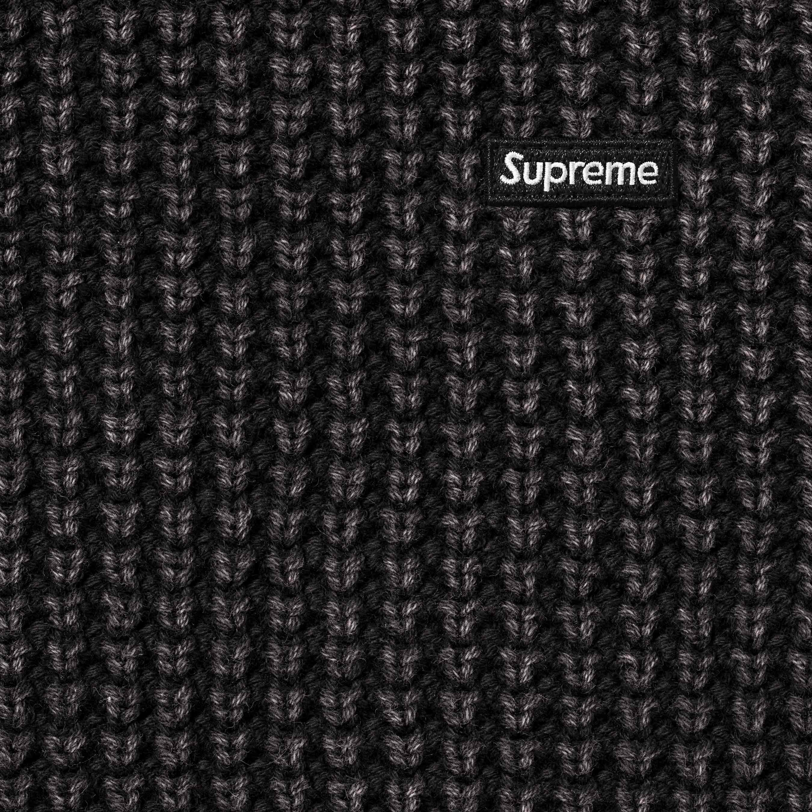Washed Small Box Waffle Sweater view 11